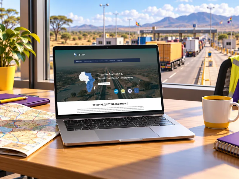 TTTFP - European Union website on a laptop